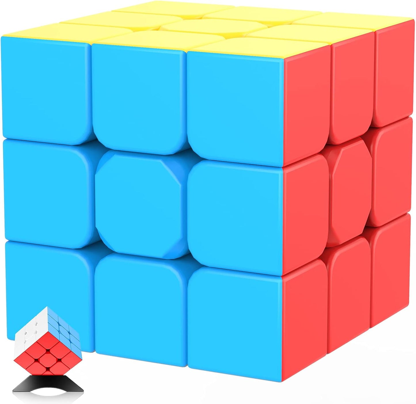 مكعب روبيك الذكي- 3×3 خالٍ من الملصقات