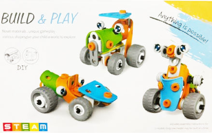 ابني و إلعب ستيم - الموتوسيكل الصغير - 62 قطعة