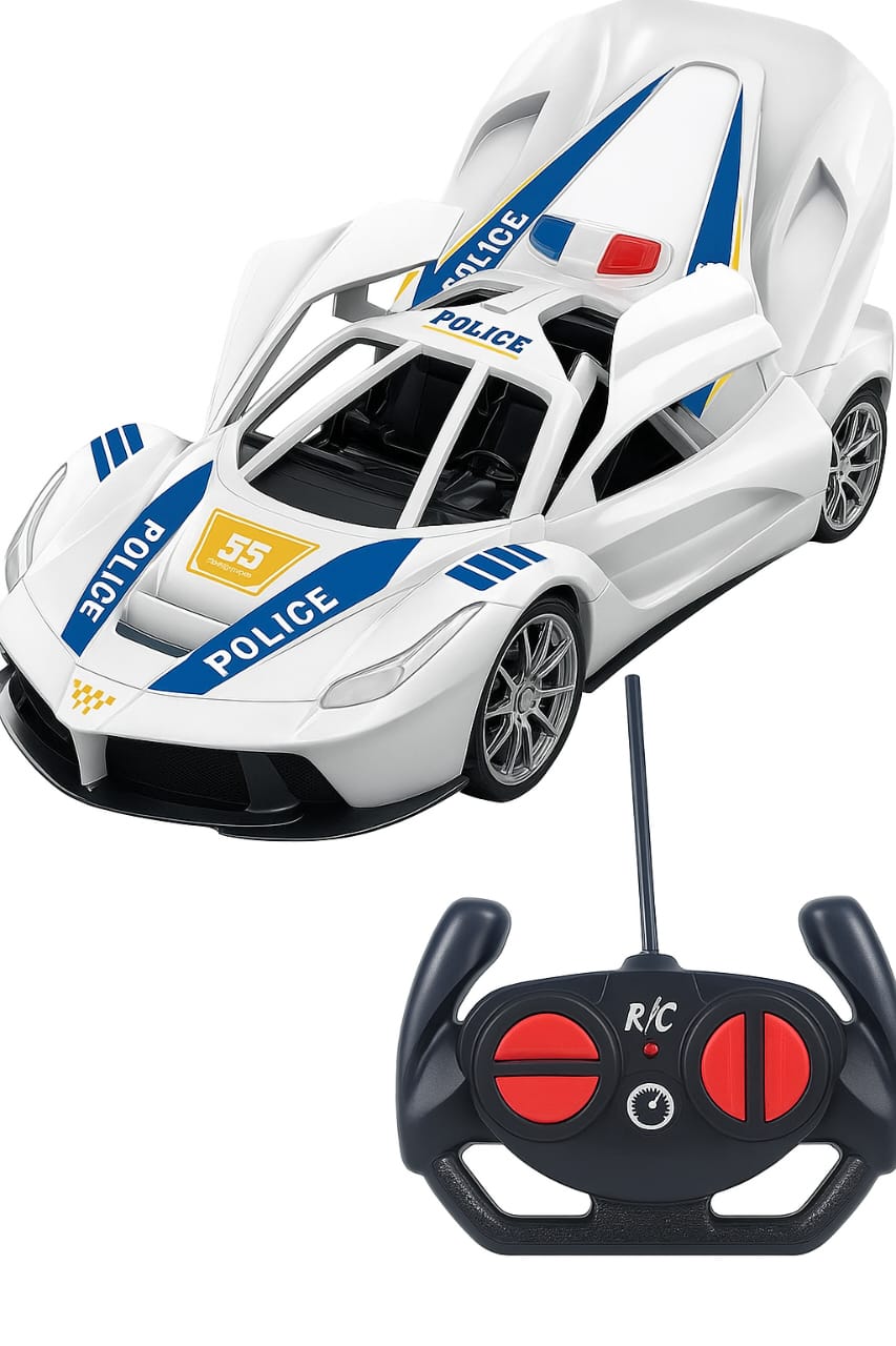 عربية البوليس ريموت كنترول الممتعة